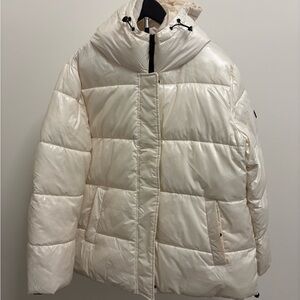 Vince Camuto Off-White Puffer Jacket